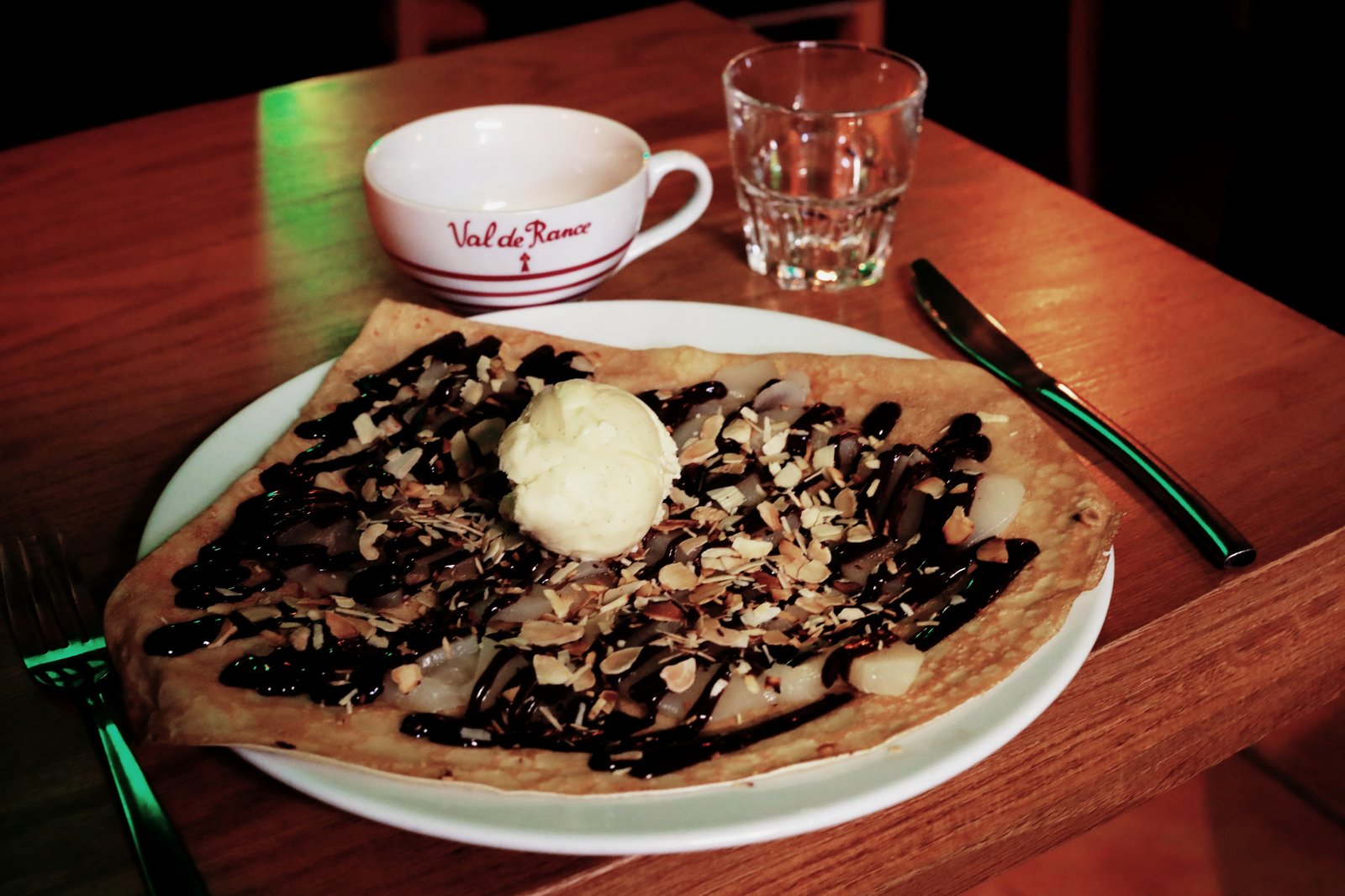 Crêpe chocolat gourmande